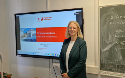 Održana edukativna predavanja o financijskoj pismenosti za učenike predmetne nastave