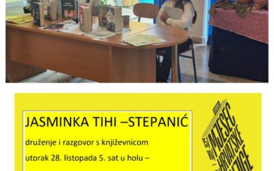 Susret s književnicom Jasminkom Tihi-Stepanić