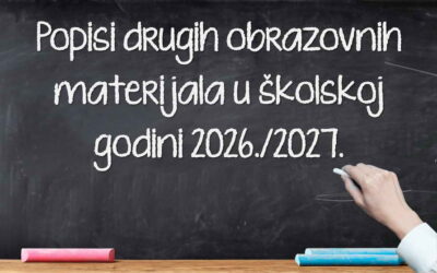 Popis drugih obrazovnih materijala za šk. god. 2026./2027.